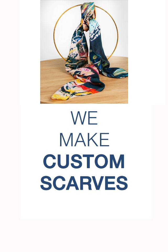 custom scarf design